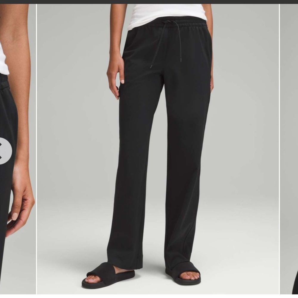 Lululemon Luxtreme Mid-Rise Straight-Leg Trouser | Size Large
